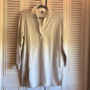 H&M grey collared shirt